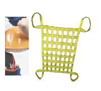 GUODDM Safety Lifting Net Straps - Tear Resistant Cargo Sling Hanging, Flat Nylon Hoisting Bag, for Construction Rigging Moving Towing Work Gear, Load 0.3-3.5Ton(4 X 4M/Mesh 20cm/Load 3.5t)