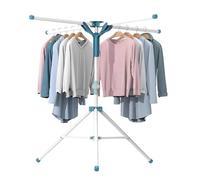 GUODDM Tripod Clothes Drying Rack,Folding Indoor, Portable Clothing Stand , Height-Adjustable, Space Saving Laundry Holder