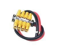 GUOFHUIO 1PCS 8CH 300A Power Distribution Board Welded High Current Battery ESC PDB for XT60 Female Connector 10AWG Wire Agricultural UAV