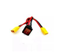 GUOFHUIO 1PCS Plug Power On-off Electronic Switches for XT60 XT90 RC Drone UAV Battery ESC Connection(XT90)