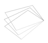 GUOGHUI Acrylic Panels Transparent 98 x 145 cm Covered with Protective Film Transparent Perspex Sheet Many Sizes for Crafts, Painting, Picture Frames, 5mm