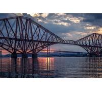 GUOHLOZ 1000 Piece Jigsaw Puzzles for Adults | Puzzle | Jigsaws 1000 Pieces for Adults, Scotland, UK, Great Britain, Forth Bridge, 75x50cm