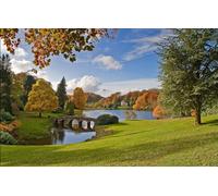 GUOHLOZ 1000 Pieces Jigsaw Puzzles for Adults Puzzles 1000 Piece Jigsaws for Adults Puzzle, Trees, Park, England, Wiltshire, Stourhead Garden, 75x50cm