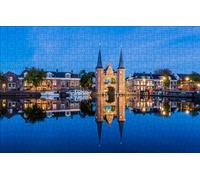GUOHLOZ Jigsaw Puzzles 1000 Pieces for Adults Difficult Hard Jigsaw Puzzles for Women Men Premium Precise Interlocking Netherlands,Friesland,Snack,75x50cm