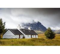 GUOHLOZ Jigsaws 1000 pieces for adults - 1000 piece jigsaw puzzles for adults is ideal as a gift for the whole family the jigsaw puzzle, Black Rock Cottage, Landscapes, 75x50cm