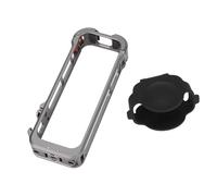 GUOHOQIX Aluminum Camera Cage for X4 Protective Case with Silicone Lens Cover Rig Housing Frame with 1/4 Screw Port Support Horizontal