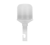 GUOHOQIX Blind Walking Cane, High Visibility Night Safety Cane with Light, Durable Plastic Construction, for Men and Women, Adjustable Height, Reflective Strips, Non-Slip Grip, Eas