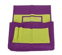 GUOHOQIX Chair Back Pocket Chairback Pocket Students Seating Back Supply Organizer with Name Tag Pocket for Preschool Purple Yellow