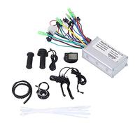 GUOHOQIX Electric Bike Conversion Kit, for DIY E-Bike, 350W Brushless Motor Controller, LCD Display, Twist Throttle, Brake Handle, PAS Sensor