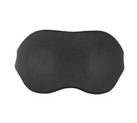 GUOHOQIX for Sleep Mask, Ergonomic Contoured 3D Design, Wider Deeper Eye Space, Adjustable Strap for Men and Women, Soft Breathable Polyester Fabric, Secure Hook and Loop Closure
