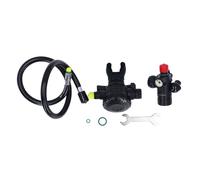 GUOHOQIX Scuba Diving Universal Valve Diving Breathing Valve 3/8-24UNF Medium Pressure Tube Secondary Valves for Underwater Breathe Training