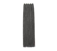 GUOHUI Micro Faux Locs Crochet Hair, 36 Inch 5 Packs Colour Darkest Brown, Sister Mini Afro Locks DIY Braids Straight Styles (36 Inches, 2)