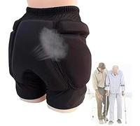 GuoHuiAMZ Hip Pads Seniors Premium Hip Protectors For Elderly, Comfortable And Breathable, Anti-fall, 2 Cm/0.8in Thicken Eva For Falls Injury, Unisex, Black