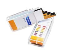 GUOHUIZHANG 100 Paper Strips/Box for Lab pH Test, Universal Test Strips of Acid and Alkaline PH, Human PH, Soil Amniotic Fluid, Fish Tank (2 Boxes)