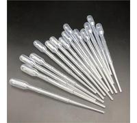 GUOHUIZHANG 500pcs Plastic Pasteur Pipette Laboratory Pipette 1ml 1ml 1ml 3ml 3ml 3ml-L 5ml Transfer Dropper for School Experiments(2ml)
