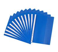 GUOKOFF A4 Project Folder (Blue x 12Pcs), Plastic Report Files 2 Prong, A4 Report Project Document File Folders, Presentation Project Folder for Office School