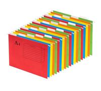 GUOKOFF A4 Suspension Files, 20PCS Suspension File with Tabs and Insert