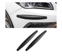 2 pcs Car Front Rear Bumper Protector for VW Caddy V 2020 2021 2022 Corner Guard Anti-Collision Rubber Strips Scratch-Resistant Trim Cover Car Bumper Guard,Black