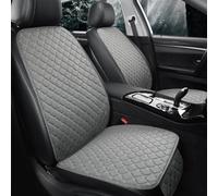 GUOLEIOO Car Seat Covers Full Set Cloth Auto Seat Covers Set for MG GS Mg Hs Mg Zs MG3 MG6 ZR ZT ZT-T Auto Parts, Car Seat Protector Front and Rear Back Seat Covers kit,grey