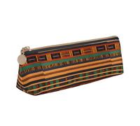 GUOLGP African Weaving Print Stylish Pencil Case Large Capacity 8.3 x 2.2 x 2.4In Triangle Pouch Daily Essentials