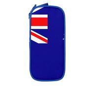 GUOLGP Australian Flag Print Functional Pencil Pouches Multi-Compartment Storage School Supplies Easy Access