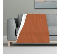 GUOLGP Basketball Orange Print Soft Warm Cozy Flannel Blanket Throw for Home Decor Dorm Picnic Winter Autumn Use