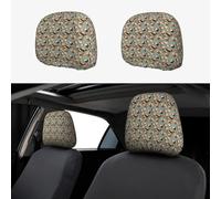 GUOLGP Chicken Prints Print Car Headrest Cover Soft Seat Cushion Comfort Neck Pillow Travel Driver Accessory