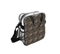 GUOLGP Cool Steampunk Gears Print Clear Insulated Lunch Bag Capacity Food Tote School Work Travel Picnic Bento Box