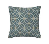 GUOLGP coral coloured patterns Print Comfortable Decor Pillow Covers Invisible Zipper Cushion Cases Office Living Room