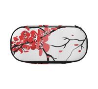 GUOLGP Delicate Cherry Blossoms Print School Students Zipper Pouch Pencil Case Office Supplies Functionality Storage