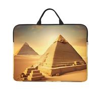 GUOLGP Egyptian Pyramid In Desert Print Notebook Bag Lightweight Waterproof Laptop Case Sleeve For School Office Travel