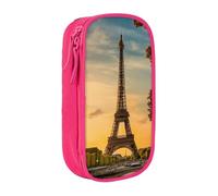 GUOLGP Eiffel Tower Paris Autumn Print Functional Pencil Pouches Multi-Compartment Storage School Supplies Easy Access