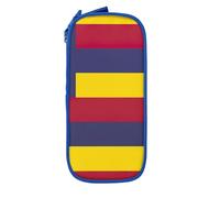 GUOLGP Flag of The Kingdom of Hawaii Print Functional Pencil Pouches Multi-Compartment Storage School Supplies Easy Access