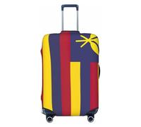 GUOLGP Flag of The Kingdom of Hawaii Print Universal Suitcase Cover Elastic Washable Travel Luggage Cover with Double Sided