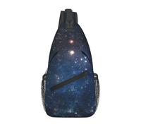 GUOLGP Galaxy Space.Print Cross Chest Bag Diagonally Backpack for Men Women Lightweight Travel Accessory