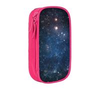 GUOLGP Galaxy Space. Print Functional Pencil Pouches Multi-Compartment Storage School Supplies Easy Access