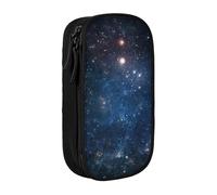GUOLGP Galaxy Space. Print Functional Pencil Pouches Multi-Compartment Storage School Supplies Easy Access