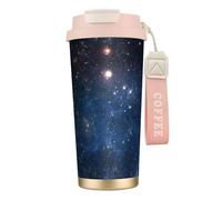 GUOLGP Galaxy Space. Print Stainless Steel Cup Travel Mug Beverage Coffee Container for Office School Camping