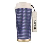 GUOLGP Galaxy Starry Space Purple Starry Print Stainless Steel Cup Travel Mug Beverage Coffee Container for Office School Camping