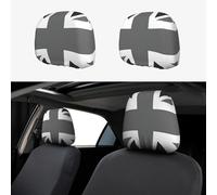 GUOLGP National Flag of The United Kingdom Print Car Headrest Cover Soft Seat Cushion Comfort Neck Pillow Travel Driver Accessory