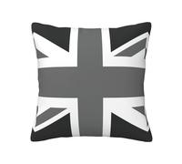 GUOLGP National Flag of The United Kingdom Print Comfortable Decor Pillow Covers Invisible Zipper Cushion Cases Office Living Room