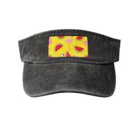 GUOLGP Pink Flamingo and Watermelon Print Fashionable Hat for Sports Outdoor Activities Washed Baseball Cap Vintage Classic