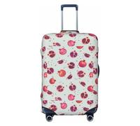 GUOLGP Pomegranate Pattern Print Universal Suitcase Cover Elastic Washable Travel Luggage Cover with Double Sided