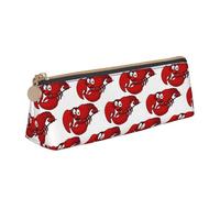 GUOLGP Red Lobster Print Print Stylish Pencil Case Large Capacity 8.3 x 2.2 x 2.4In Triangle Pouch Daily Essentials