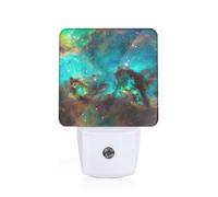 GUOLGP Universe Galaxy Space Print Night Light for Bedroom Kids Room Bathroom Nightlight Dorm Home Decor Lighting