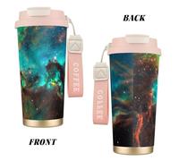 GUOLGP Universe Galaxy Space Print Stainless Steel Cup Travel Mug Beverage Coffee Container for Office School Camping