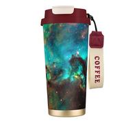 GUOLGP Universe Galaxy Space Print Stainless Steel Cup Travel Mug Beverage Coffee Container for Office School Camping