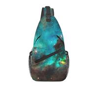 GUOLGP Universe Galaxy SpacePrint Cross Chest Bag Diagonally Backpack for Men Women Lightweight Travel Accessory