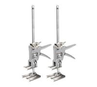 Guolich 2 Pcs Labor-Saving Arm Door Use Board Lifter Cabinet Jack Clamp Tile Leveling System Handheld Jack Tool 880 lb / 400 kg for Floors, Doors, Cabinet Installation,plasterboard lifter,tstak