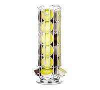Guolich Coffee Pod Carousel Capsules Holder Storage Organizer,360 Degree Rotating Coffee Capsules Holder Rack,Coffee bar Accessories,k Cup Holder,Coffee Station (24 Coffee Capsules)
